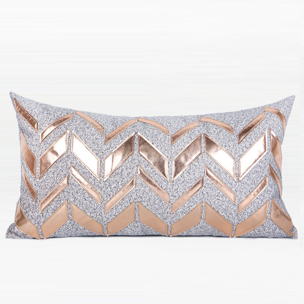 Mercer41 Trinh Faux Leather Throw Pillow Wayfair