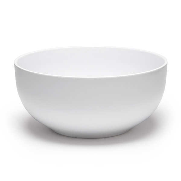 Symple Stuff Aubrielle Diamond Melamine 100 Fl Oz Serving Bowl Wayfair