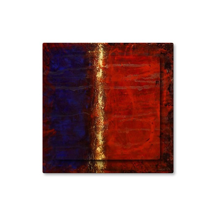 All My Walls Two Halves By Roger Silva Painting Print Plaque