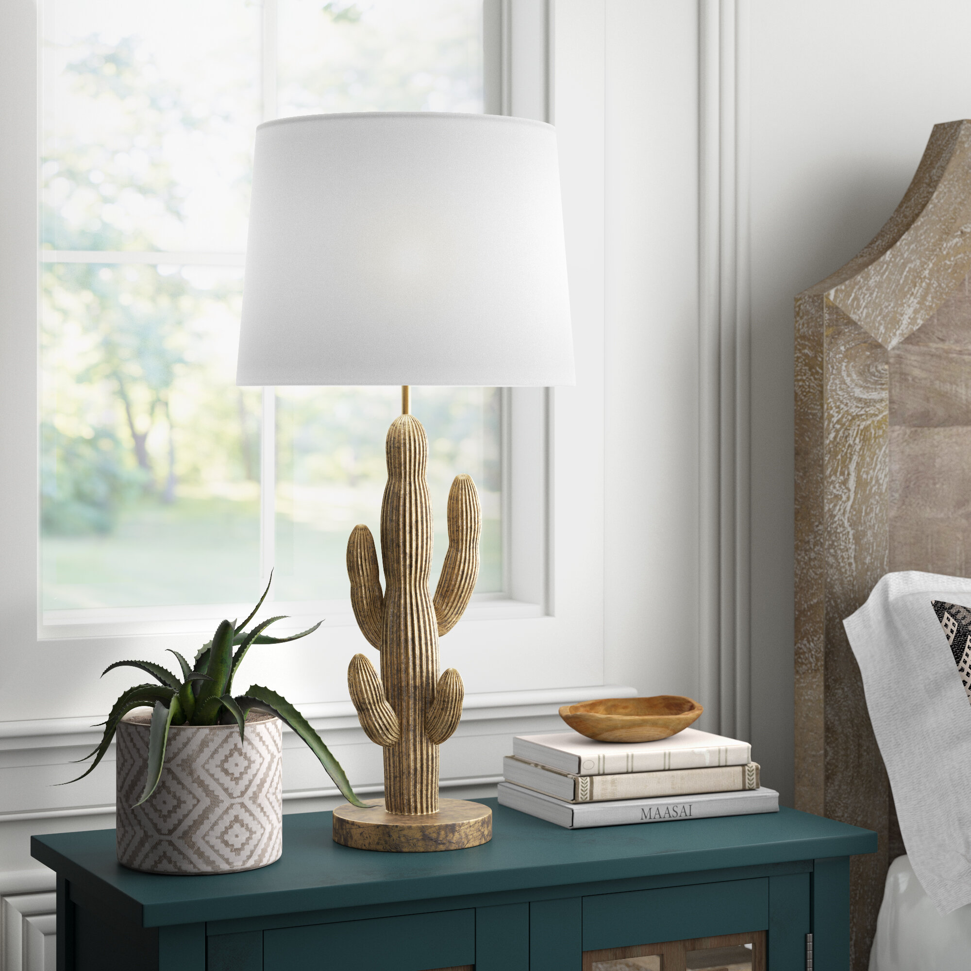 cactus table lamp