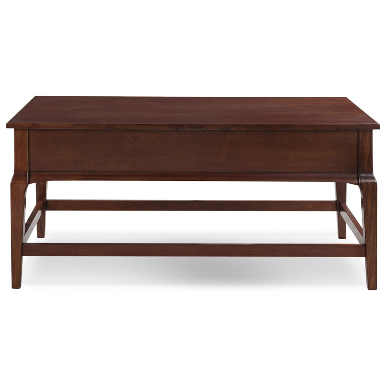 Charlton Home Jacobsen 2 Drawer Coffee Table With Storage Wayfair