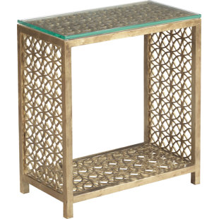 Gilt End Table by Woodbridge Furniture No Copoun