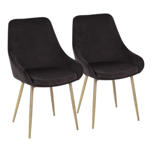 Verrett Upholstered Dining Chair (Set Of 2) by Orren Ellis Cheap