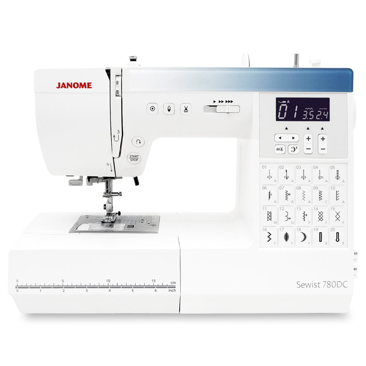 Janome Sewist 780DC Computerized Sewing Machine Wayfair