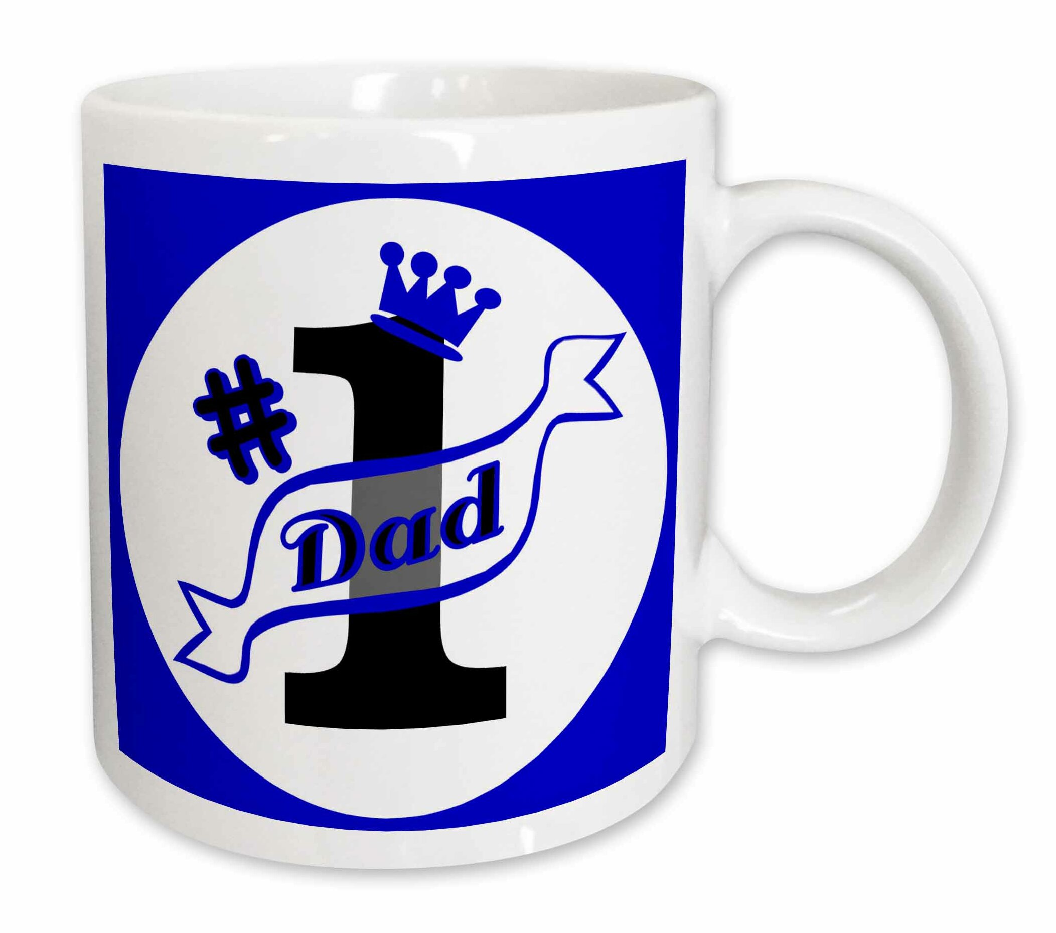 number one dad mug