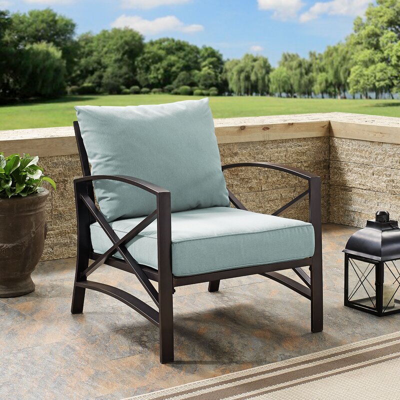 tarpley patio chair with cushions