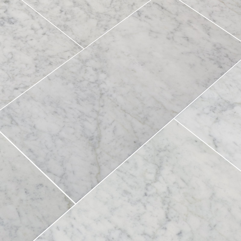 Msi 12 X 24 Marble Field Tile In Carrara White Wayfair 12 X 24 Marble Field Tile