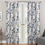 Aqua Floral Curtains Drapes You Ll Love In 2020 Wayfair