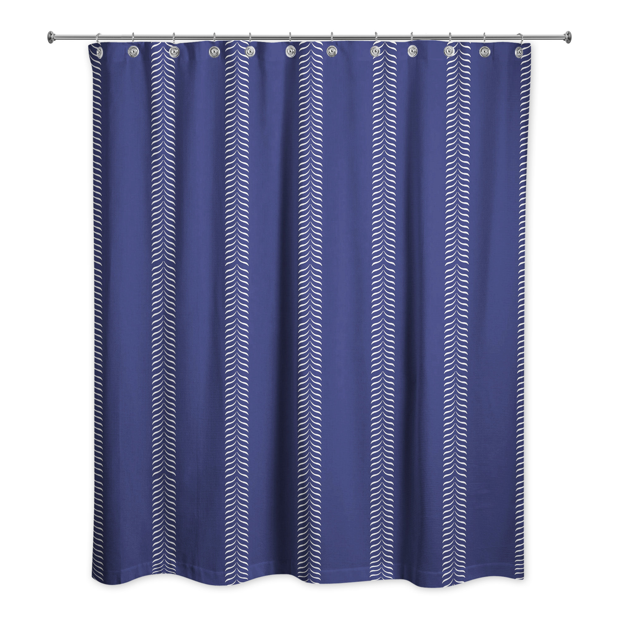 Latitude Run® Kouture Solid Color Single Shower Curtain Wayfair