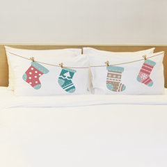 christmas standard pillowcases