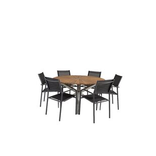 Hakon 6 Seater Dining Set By Sol 72 Outdoor