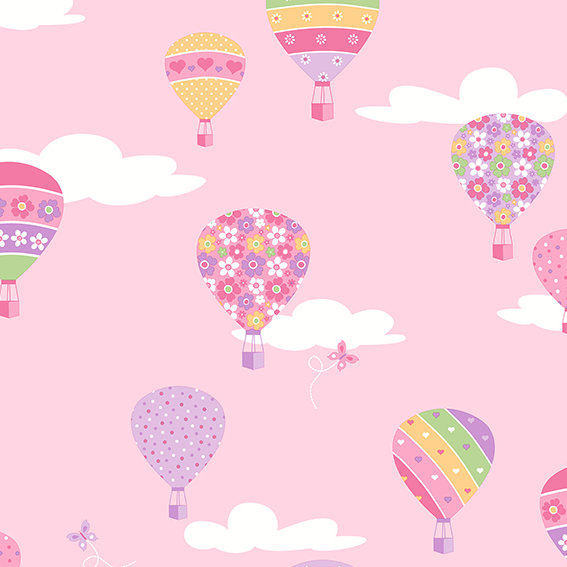 Brewster Home Fashions You Are My Sunshine Hot Air Balloons 33 X