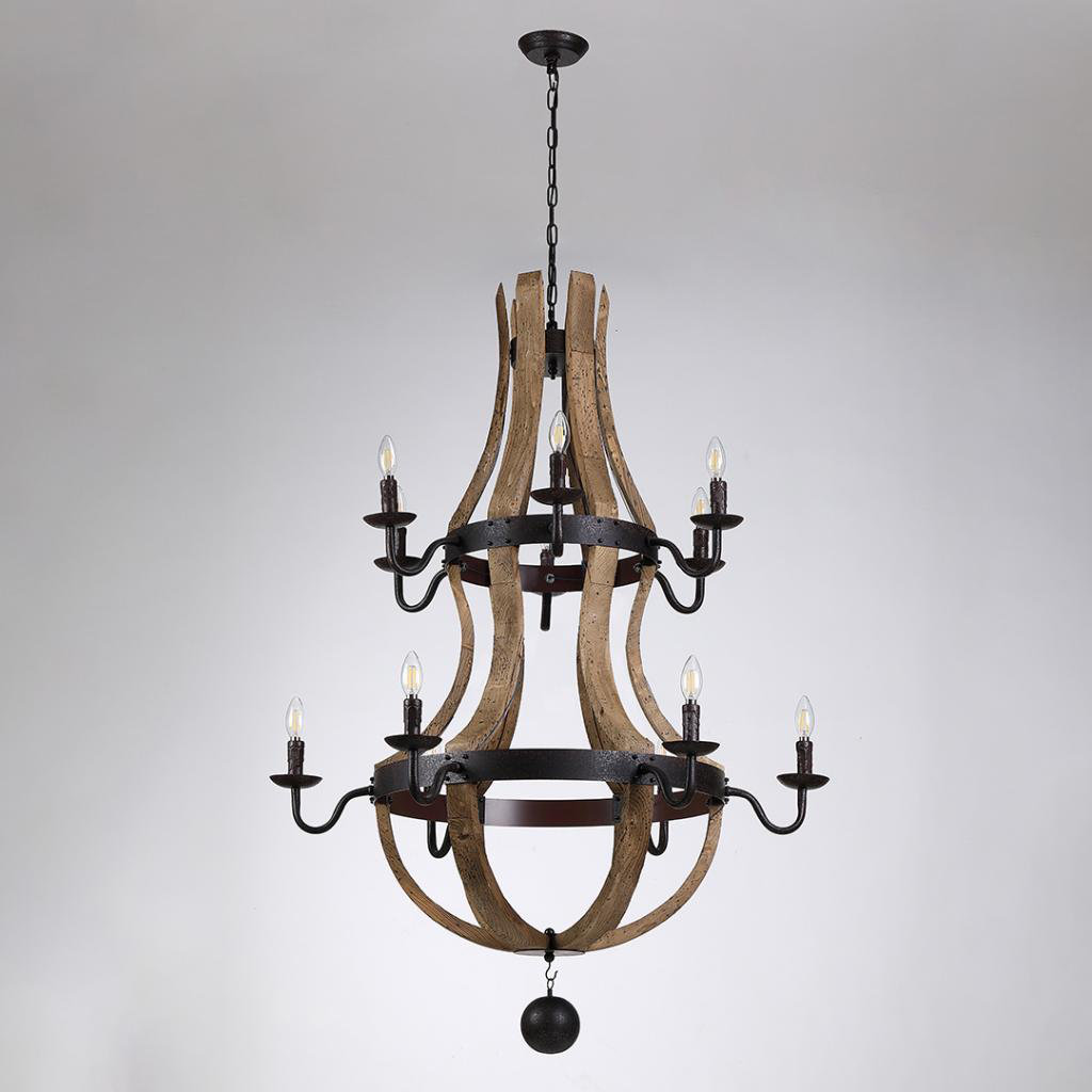 Rosalind Wheeler Caudillo 12 Light Candle Style Empire Chandelier Wayfair