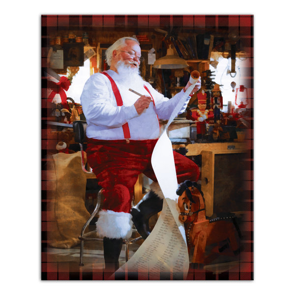 Santa Canvas Wayfair Shop wayfair for all the best extra large canvas art. santa canvas
