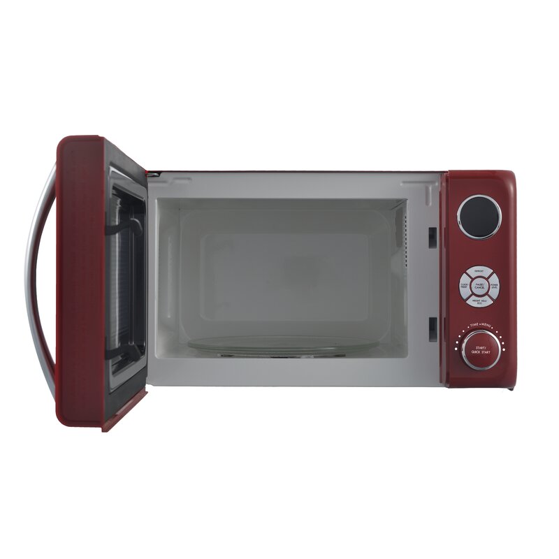 Galanz Retro 18 0 7 Cu Ft Countertop Microwave Reviews Wayfair