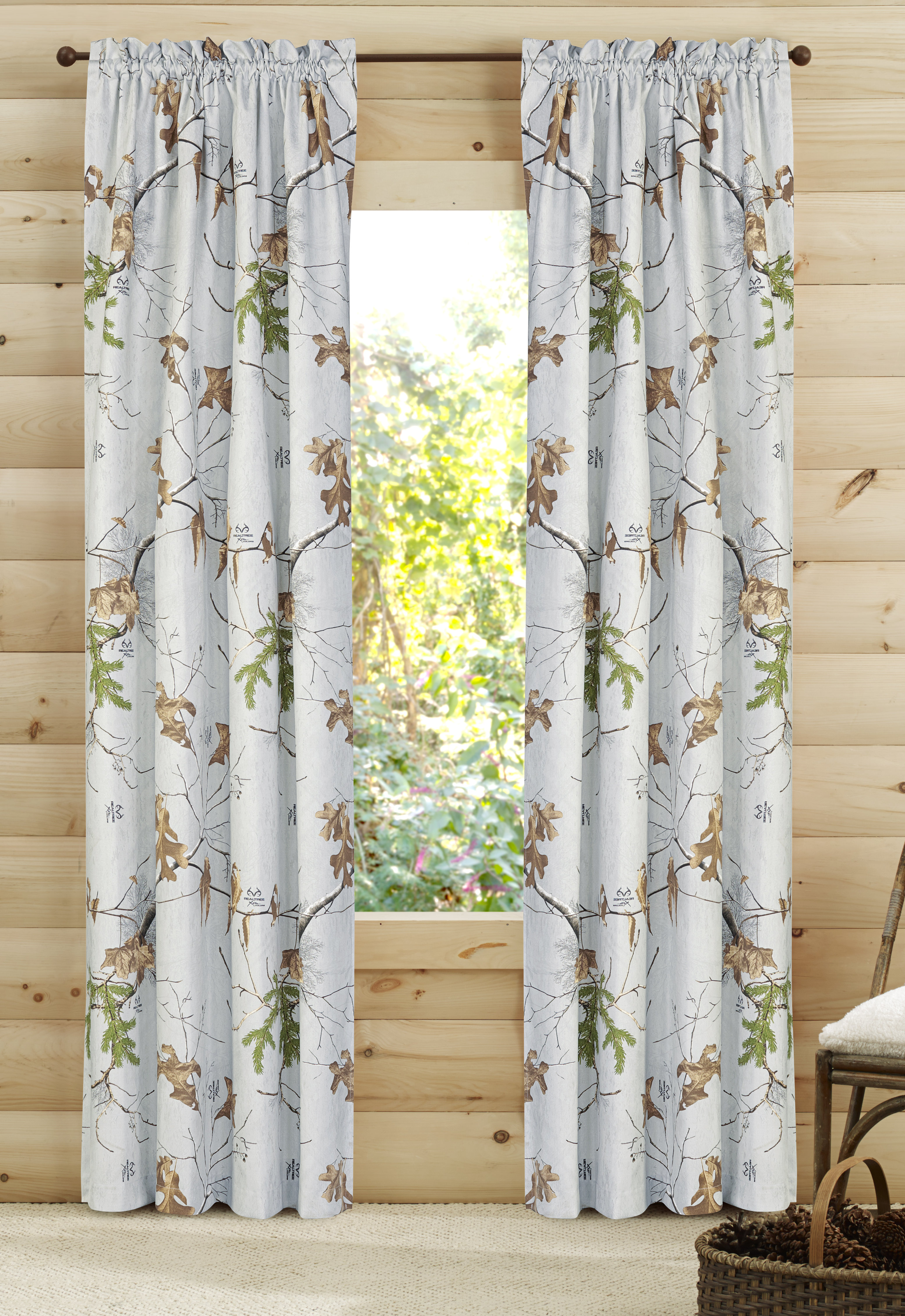 Realtree Camouflage Room Darkening Curtain Panels Wayfair