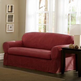 Bearup Barras Box Cushion Loveseat Slipcover By Darby Home Co