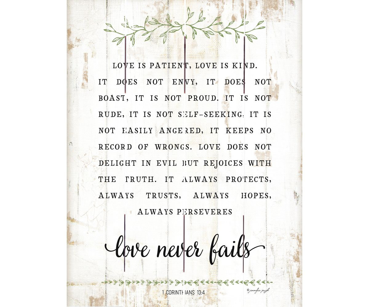 Gracie Oaks Love is Patient Wall Décor Wayfair