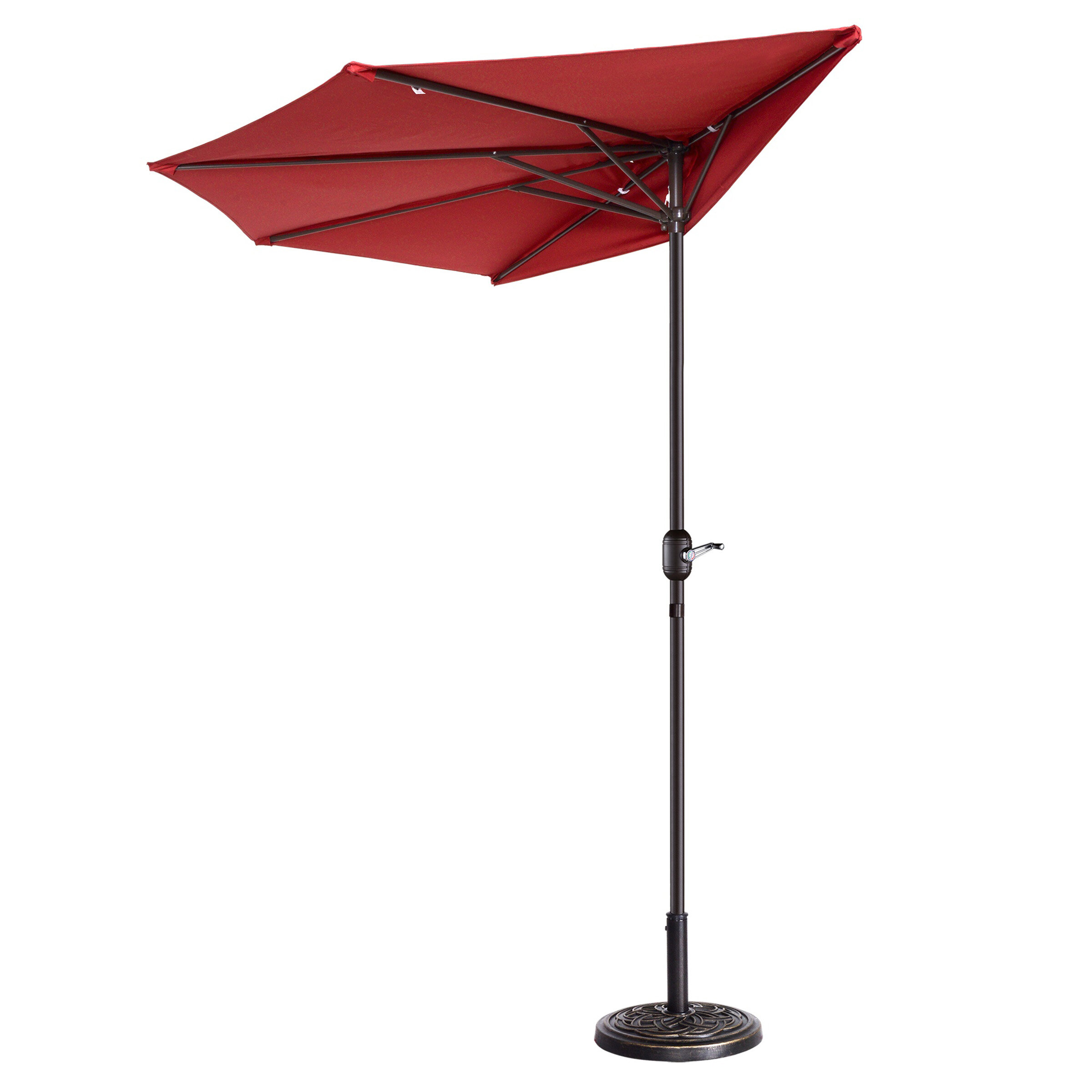 Freeport Park Colburn Half 9 Market Umbrella Reviews Wayfair