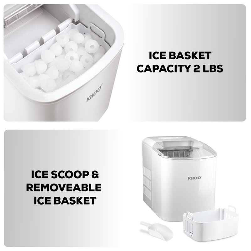 Igloo 26 Lb Daily Production Portable Clear Ice Maker Reviews