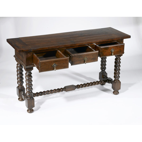 Geremia Barley Twist Console Table Geremia Barley Twist Console Table