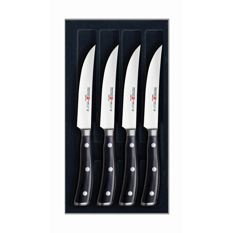 Wusthof Classic Ikon 4 Piece Steak Knife Set Wayfair