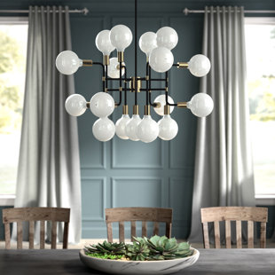 Go to store & view more images Killingworth 17-Light Shaded Chandelier by Greyleigh