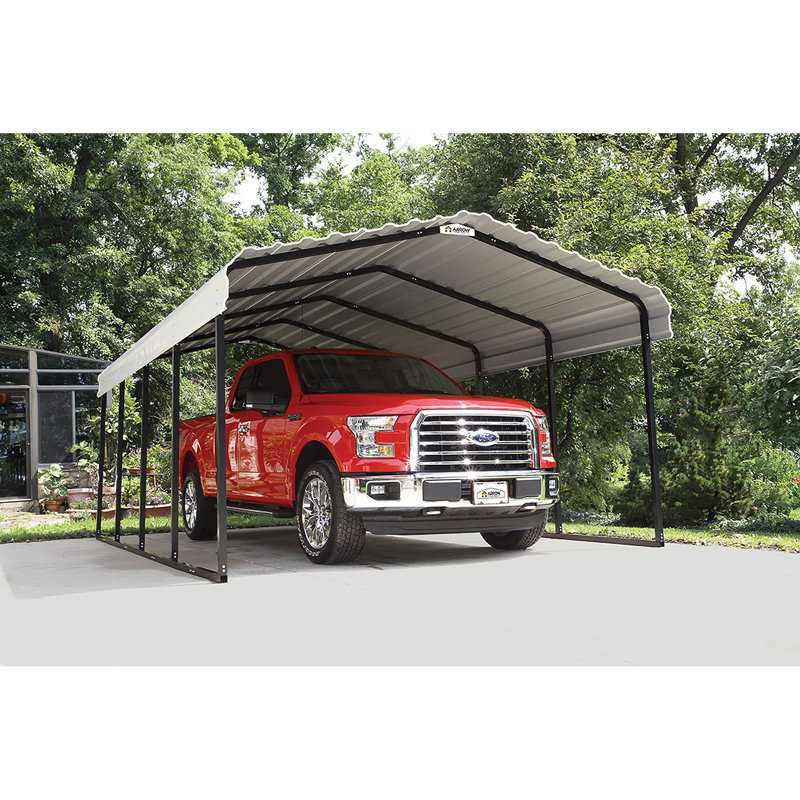Arrow Steel Carport Canopy Wayfair