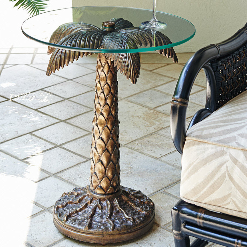Tommy Bahama Outdoor Alfresco Living Palm Tree Side Table Wayfair