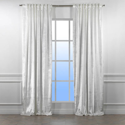 Shiny Velvet Extra wide x Extra Long Custom Made Decorative Single Panel