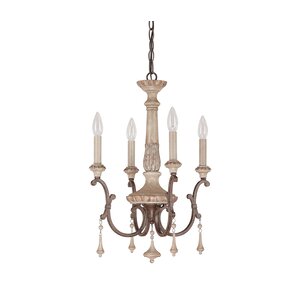 Drumboe 4-Light Candle-Style Chandelier