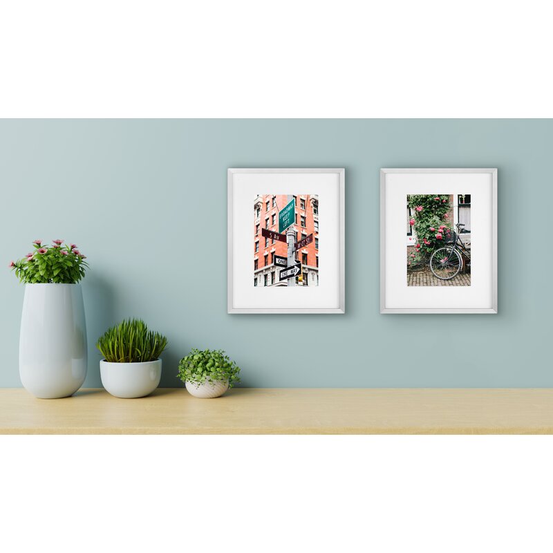 Tones Frame Design 2 Piece Aluminum Picture Frame Set | Wayfair.ca