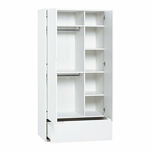 childrens wardrobe with shelves