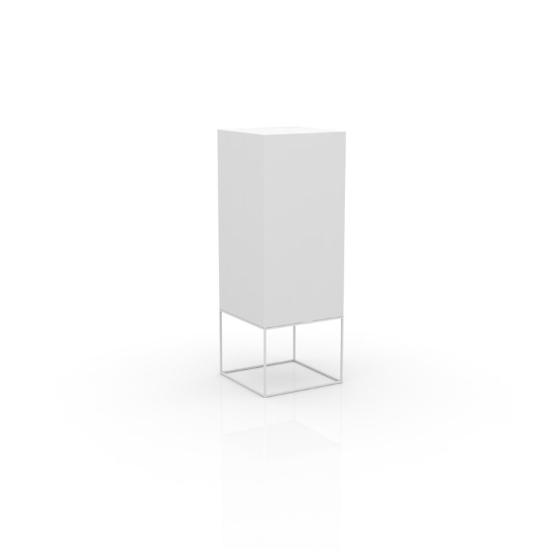 Vondom Vela Matte Ice White PlugIn LED Outdoor Floor Lamp Wayfair