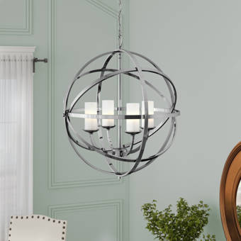 Radionic Hi Tech Mackenzie 9 Light Led Unique Statement Wagon Wheel Chandelier Wayfair