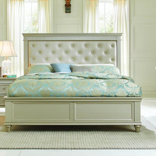Go to store & view more images Celine Upholstered Panel Bed by Willa Arlo Interiors