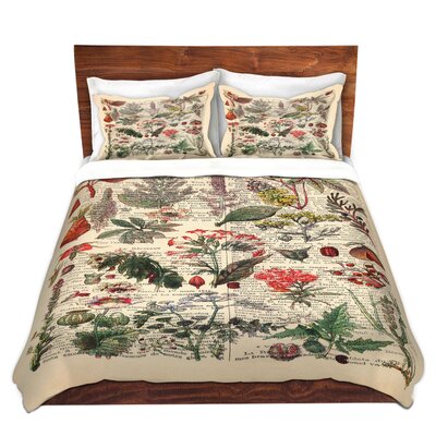 Snider Madame Memento Plant Chart Microfiber Duvet Covers August