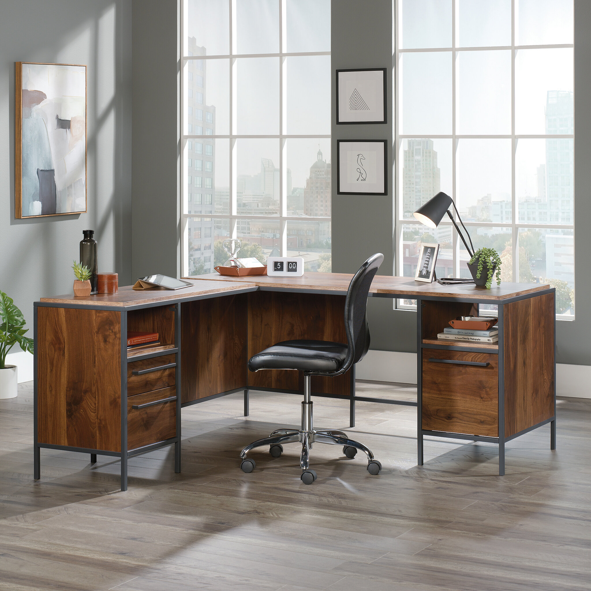 wayfair l shaped executive desk