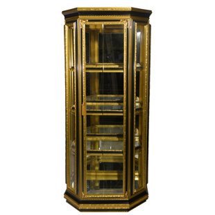 Go to store & view more images Three Star Im/Ex Inc. Lighted Curio Cabinet