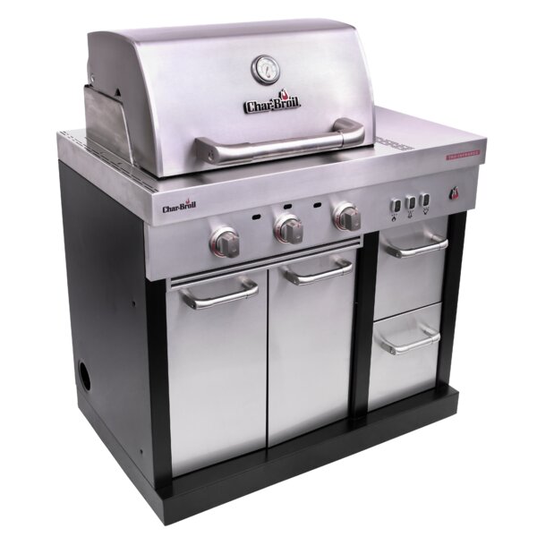 CharBroil Char-Broil Medallion Series 3-Burner Propane Gas Grill ...