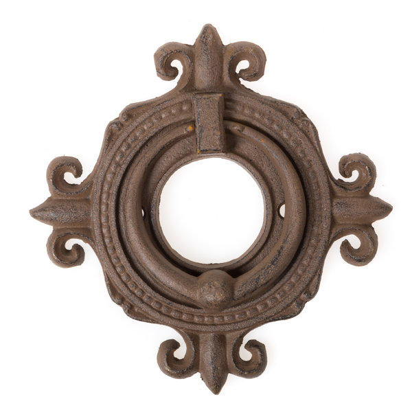 Bayaccents Cast Iron Fleur De Lis Door Knocker Wayfair Cast Iron Fleur De Lis Door Knocker