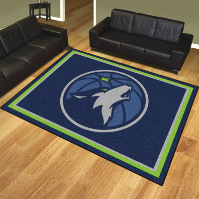 NBA Taligate Area Rug FANMATS NBA Team Minnesota Timberwolves