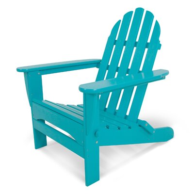 Classics Folding Adirondack Chair Ivy Terrace Color Aruba