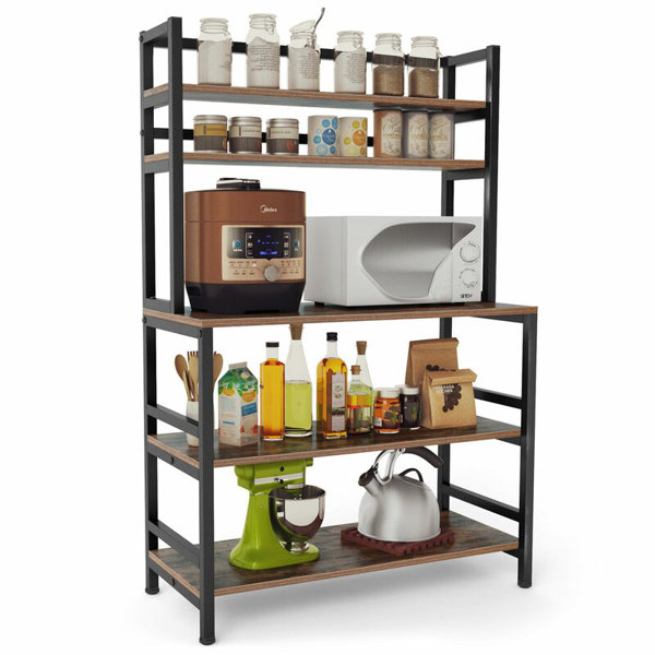 Over Door Kitchen Storage Basket Rack 5 Foot 6 Shelves for sale online