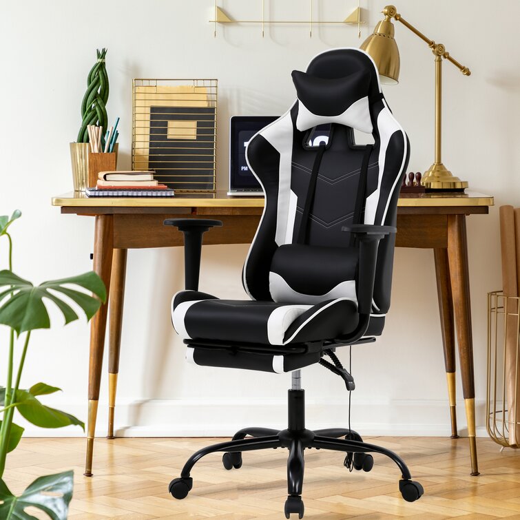 Gaming Chair Racing Ergonomic Recliner Office Chair Computer Desk Chair Swivel 