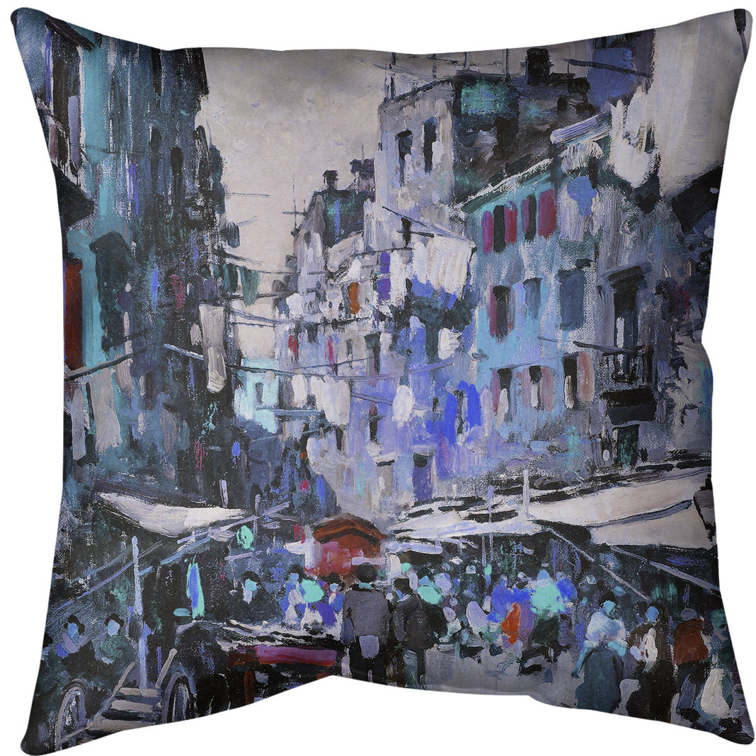 East Urban Home Market In Naples Throw Pillow Wayfair