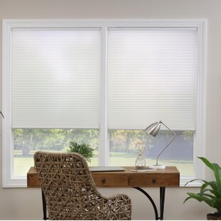 LazBlinds Cordless Cellular Shades No Tools No Drill Blackout Cellular Blinds for Window Size 21 W x 64 H Midnight Black 