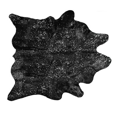 Batchelder Cowhide Blacksilver Area Rug Foundry Select