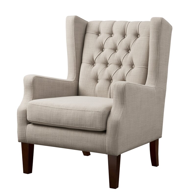 allis wingback chair