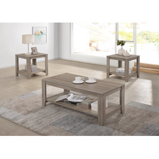 Go to store & view more images Highland Dunes Hille 3 Piece Coffee Table Set